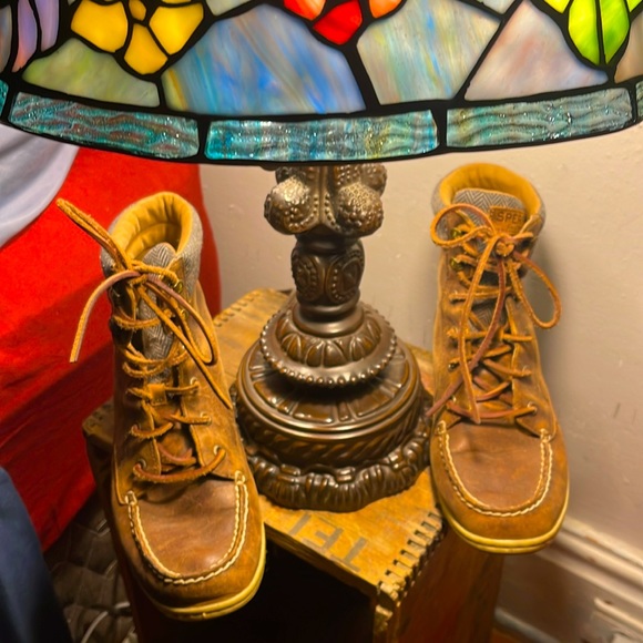 Vintage Sperry topsiders! Rare find! Brown leather size 8 woman’s! - Picture 1 of 7